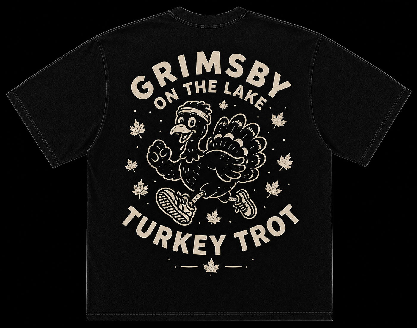 Turkey Trot t-shirt back